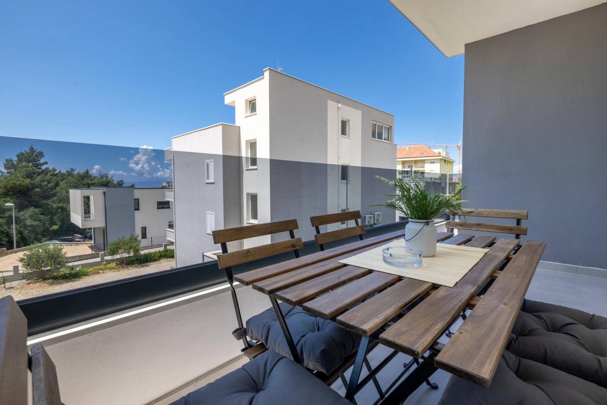 Apartments Marusic Makarska Eksteriør bilde